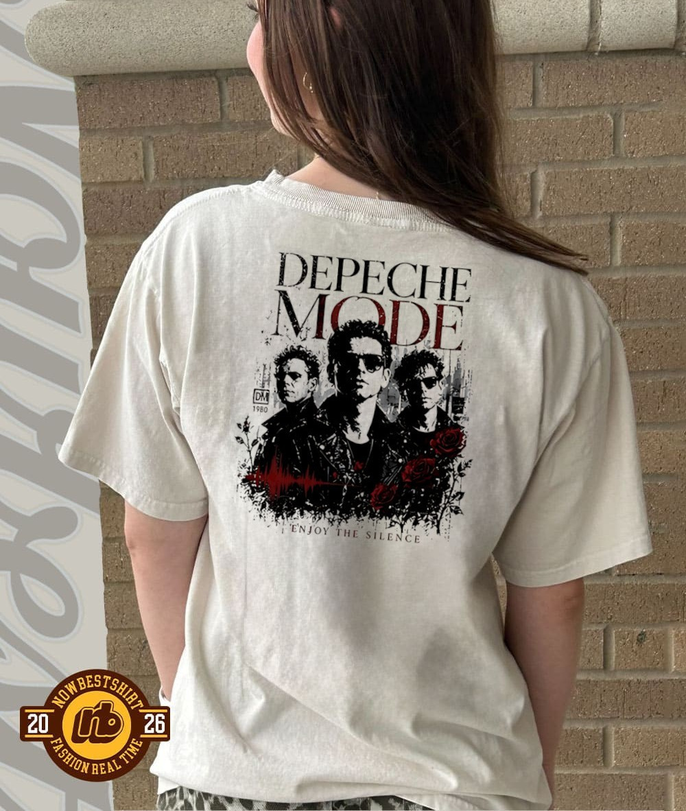 Depeche Mode Enjoy The Silence DM 1980 Shirt